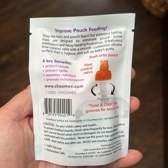 Choomee softsip pouch tips - Picture 3 of 6